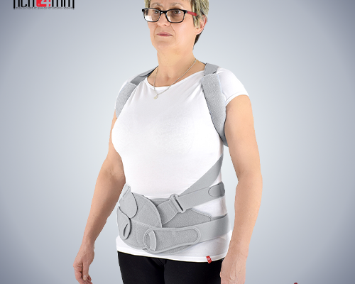 Craft's Care LS Corset Back Pain (Support) Belt - Black (Unisex) (Medium  (32-36 Inches))